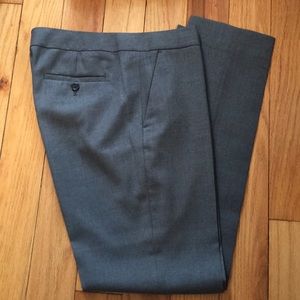 J Crew Suiting 120s Ankle Trousers